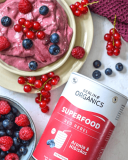 Nicecream mit Aronia und Hibiskus